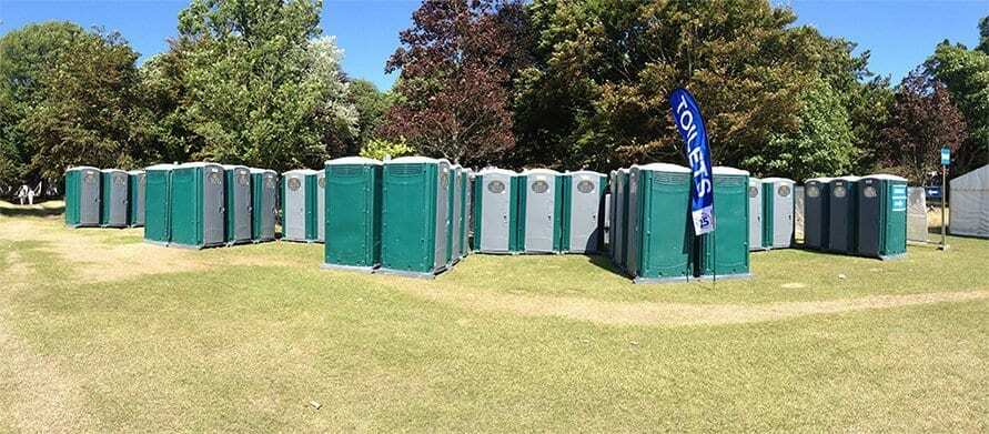 Large event toilet hire