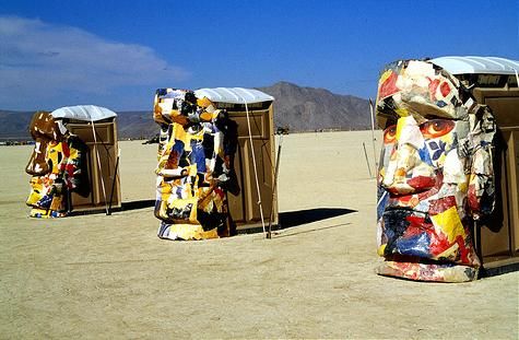 Check Out This Amazing Portable Toilet Art