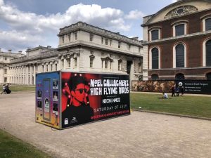 Full Event Branding: Bespoke Wrapping of Ticket Booths