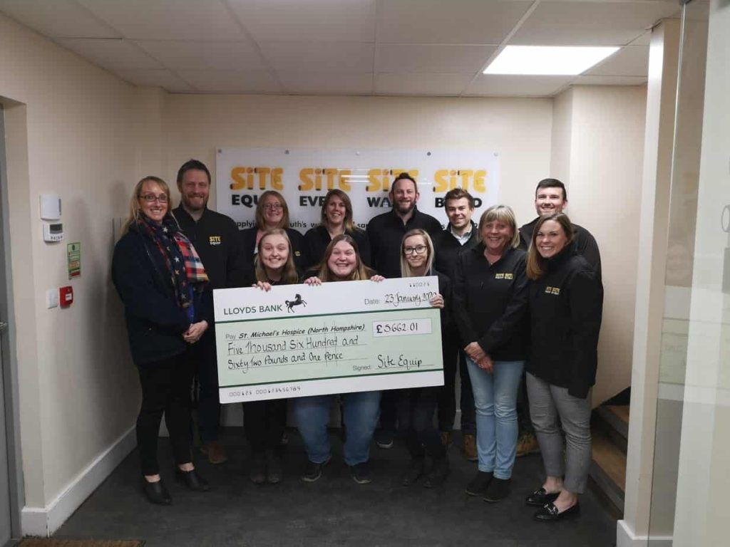 Charity of the Year St Michael's Hospice!