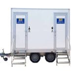 Wheeled Toilet Trailers nasty