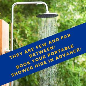 portable shower hire﻿