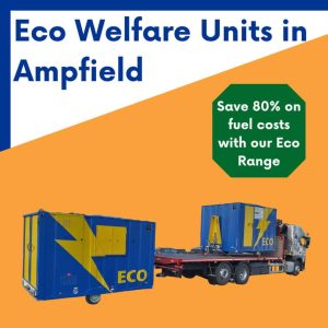 welfare unit hire in Ampfield Hampshire