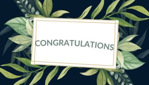 Congratulations Tina Purser