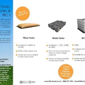 Waste Tank Hire