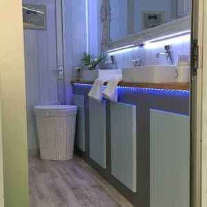 The Shabby Chic Toilet Trailer