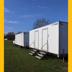 8 bay luxury toilet trailer for hire